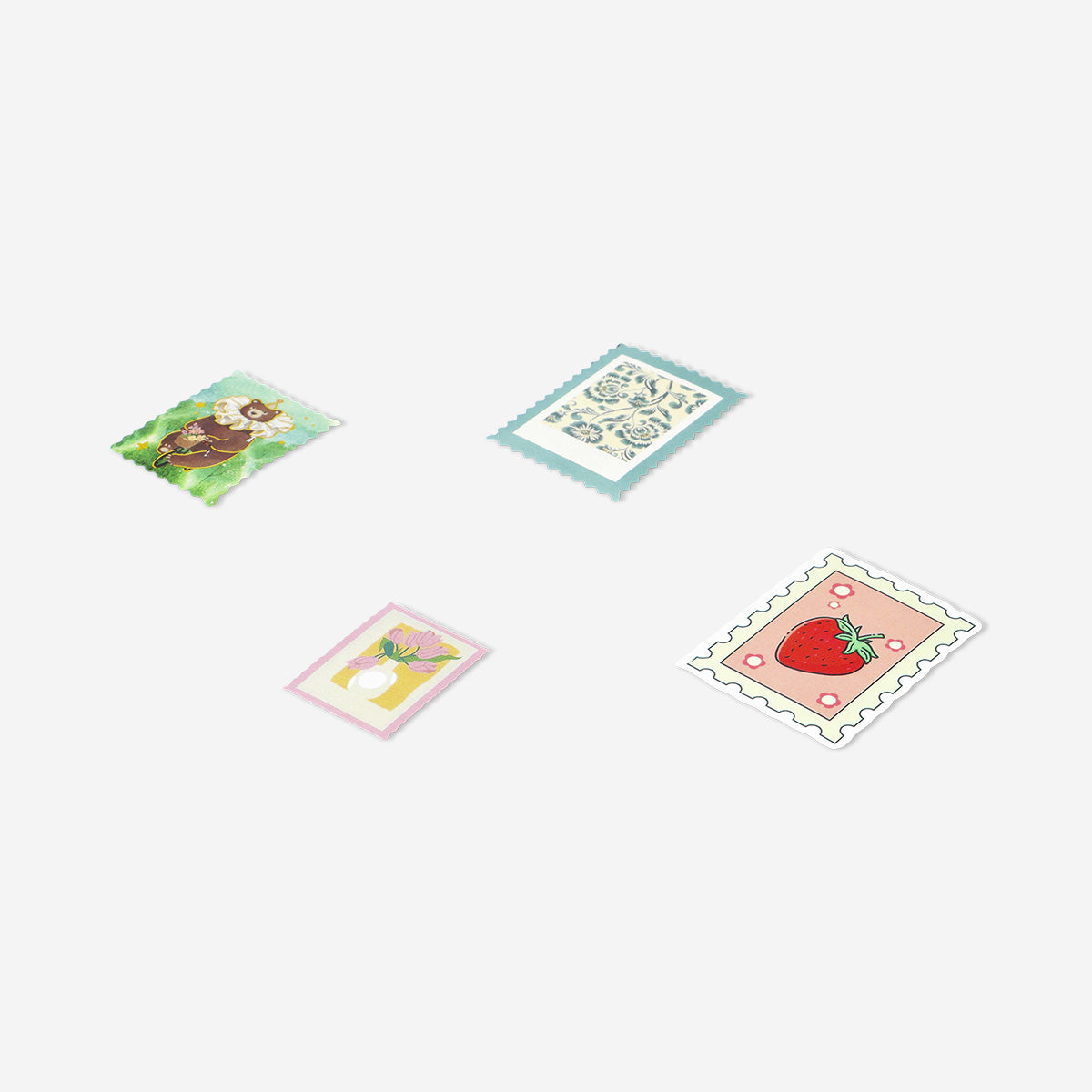 Damga Şeklinde Sticker Seti