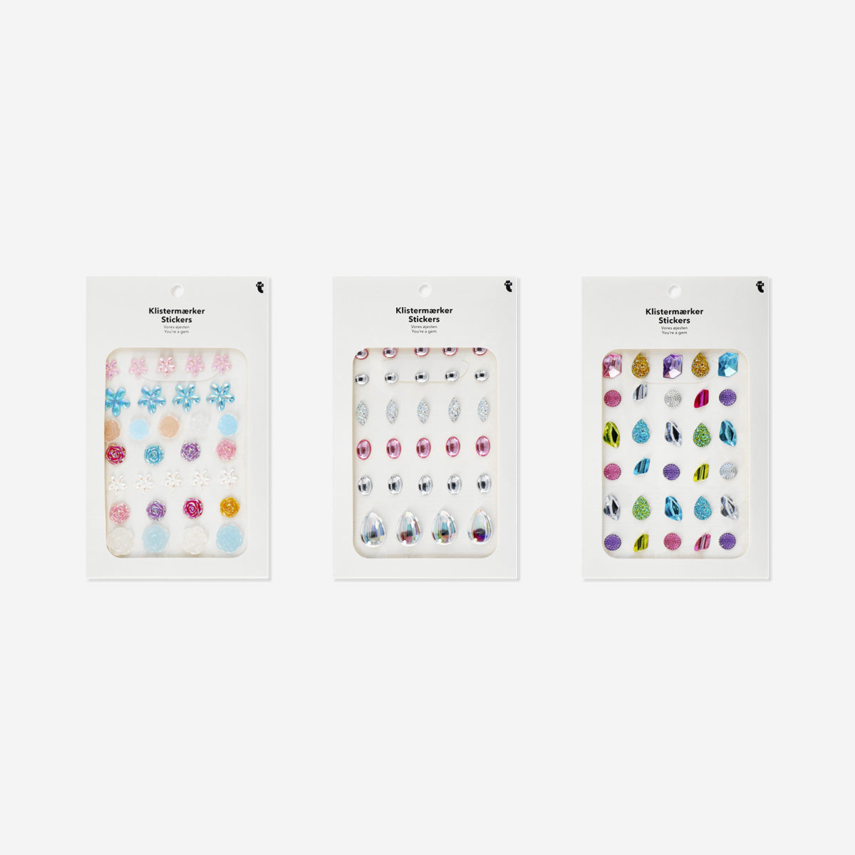 Doğa Temalı Kabarık Sticker Seti