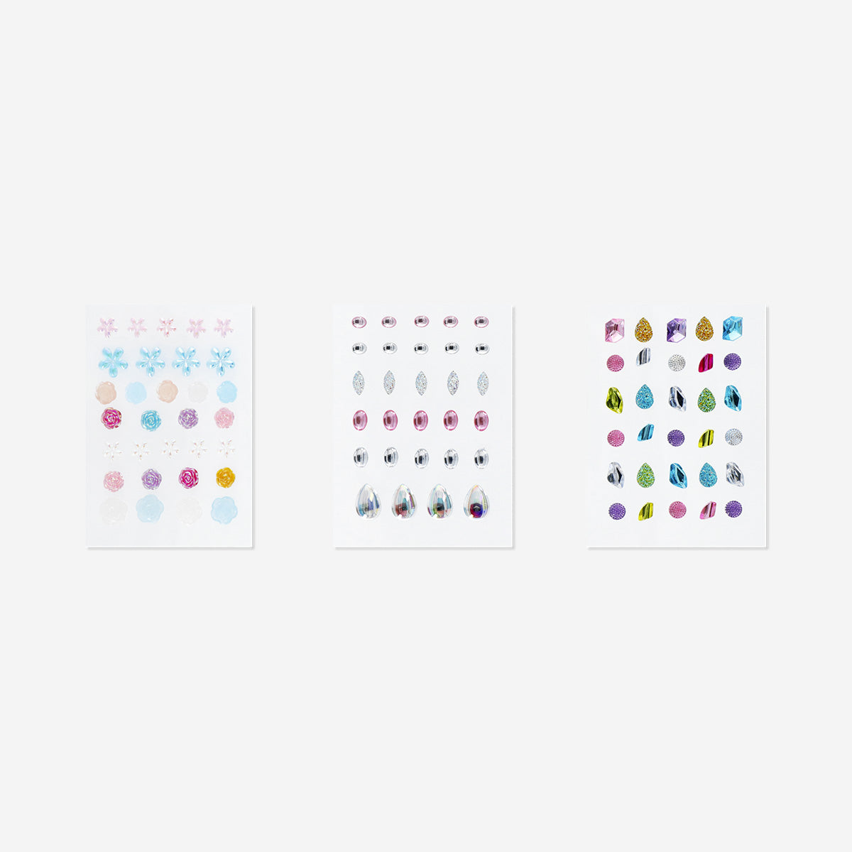 Doğa Temalı Kabarık Sticker Seti