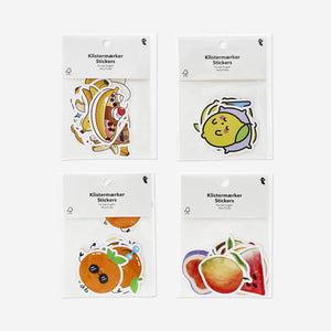 STICKER SINGLE PAPER FRUITS ASSORTED