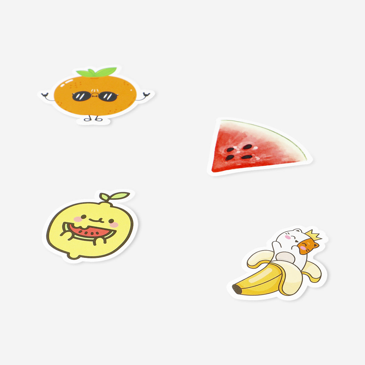 Meyve Temalı Sticker Seti