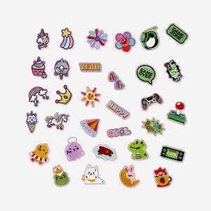 STICKER SINGLE FABRIC EMBROIDERY