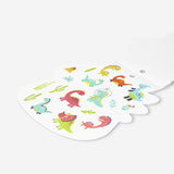 Dinozor Şeklinde Sticker Kitabı