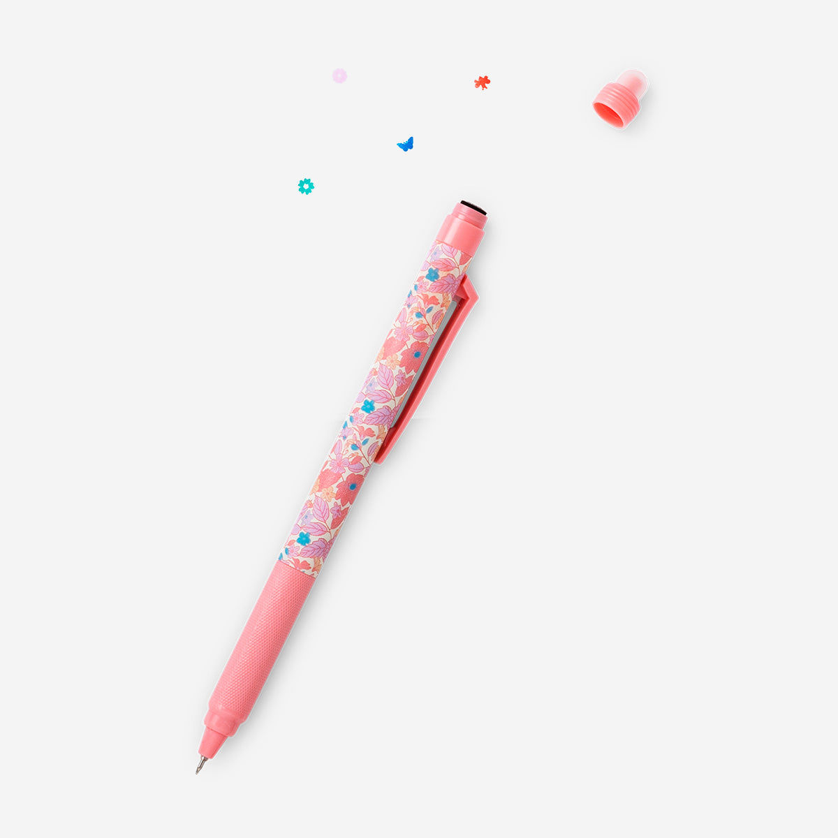 PENS ERASABLE GEL W STAMPS 4 PCS