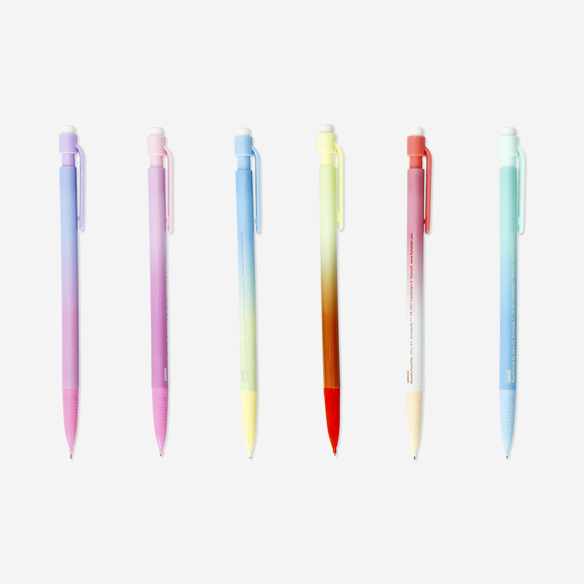 6'lı Pastel Renkli Uçlu Kalem