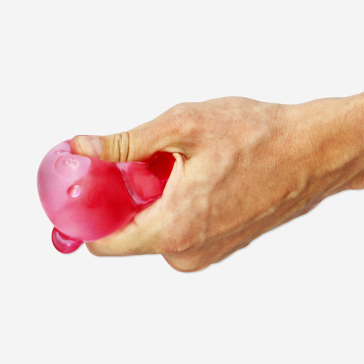 Şeffaf Ayı Şeklinde Stres Topu