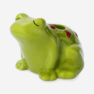 CANDLE HOLDER FROG W. HEARTS