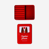 Balık Desenli Metal Takı Kutusu