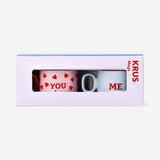 MUGS MINI CORTADO SET 2PCS LOVO