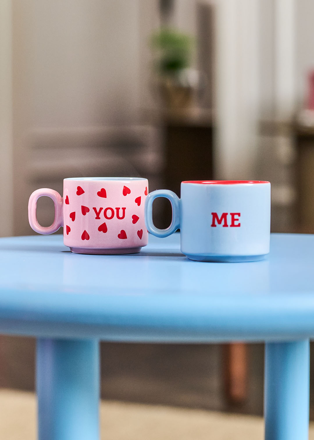 MUGS MINI CORTADO SET 2PCS LOVO