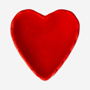 Kalp Şeklinde Küçük Seramik Tabak