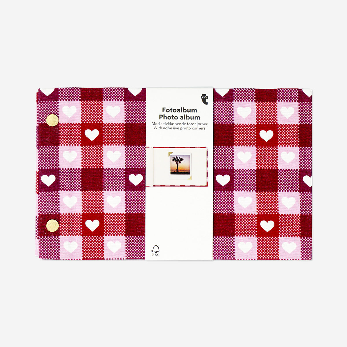 Kalp Desenli Fotoğraf Albümü