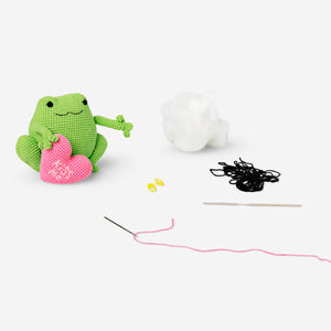 DIY CROCHET SET FROG