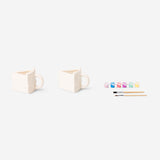 PAINT YOUR OWN CAKE MUGS SET OF 2