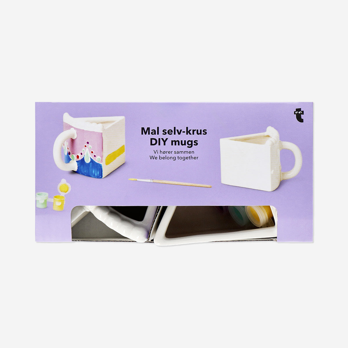 PAINT YOUR OWN CAKE MUGS SET OF 2