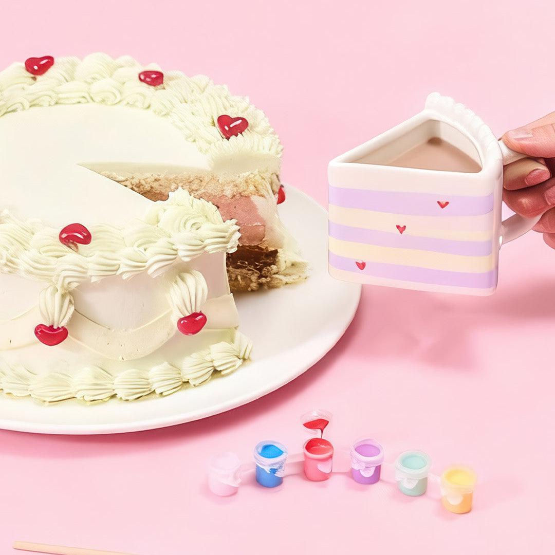 PAINT YOUR OWN CAKE MUGS SET OF 2