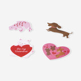 STICKER SINGLE LARGE VALENTINES CHARACTERS