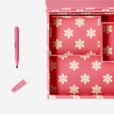DESKTOP ORGANISER WITH WHITEBOARD & MARKER