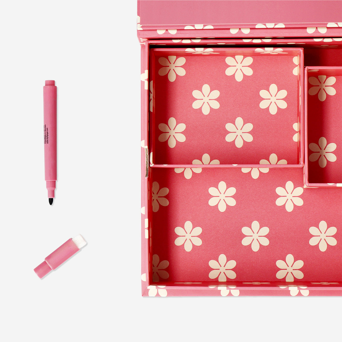DESKTOP ORGANISER WITH WHITEBOARD & MARKER