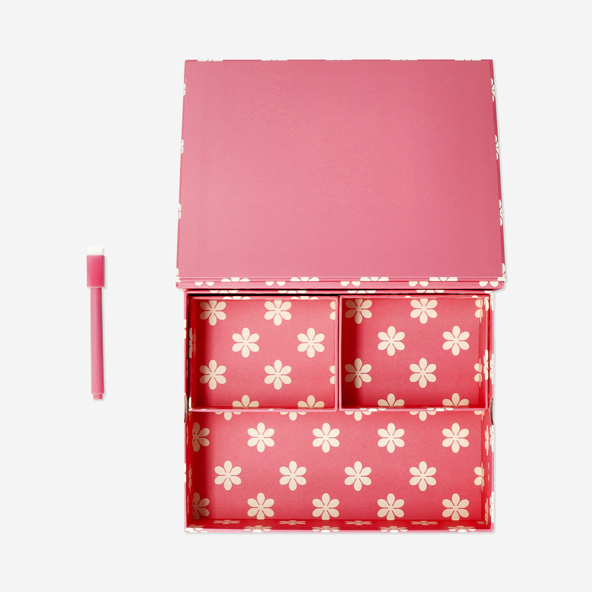DESKTOP ORGANISER WITH WHITEBOARD & MARKER