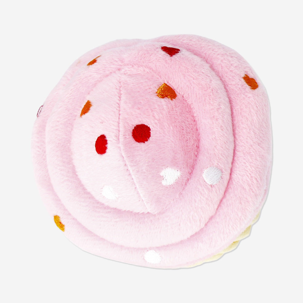 Pembe Peluş Muffin Köpek Oyuncağı