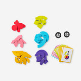 Geometrik Şekilli Puzzle Seti