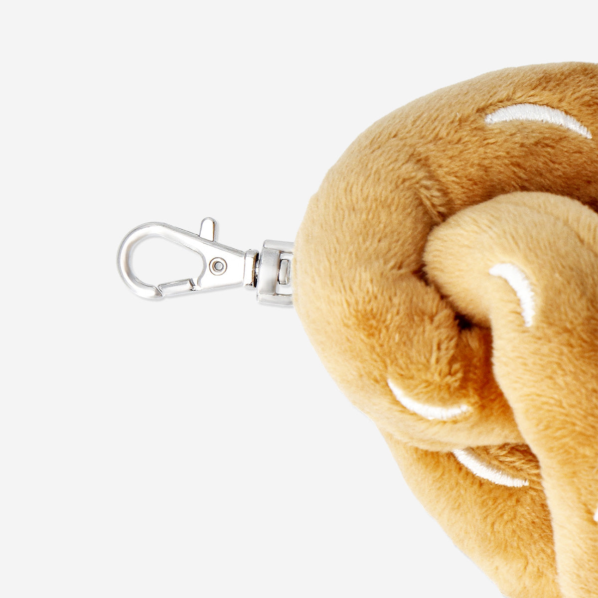 Pretzel Şeklinde Peluş Anahtarlık