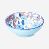 Mavi Çiçekli Mini Seramik Kase