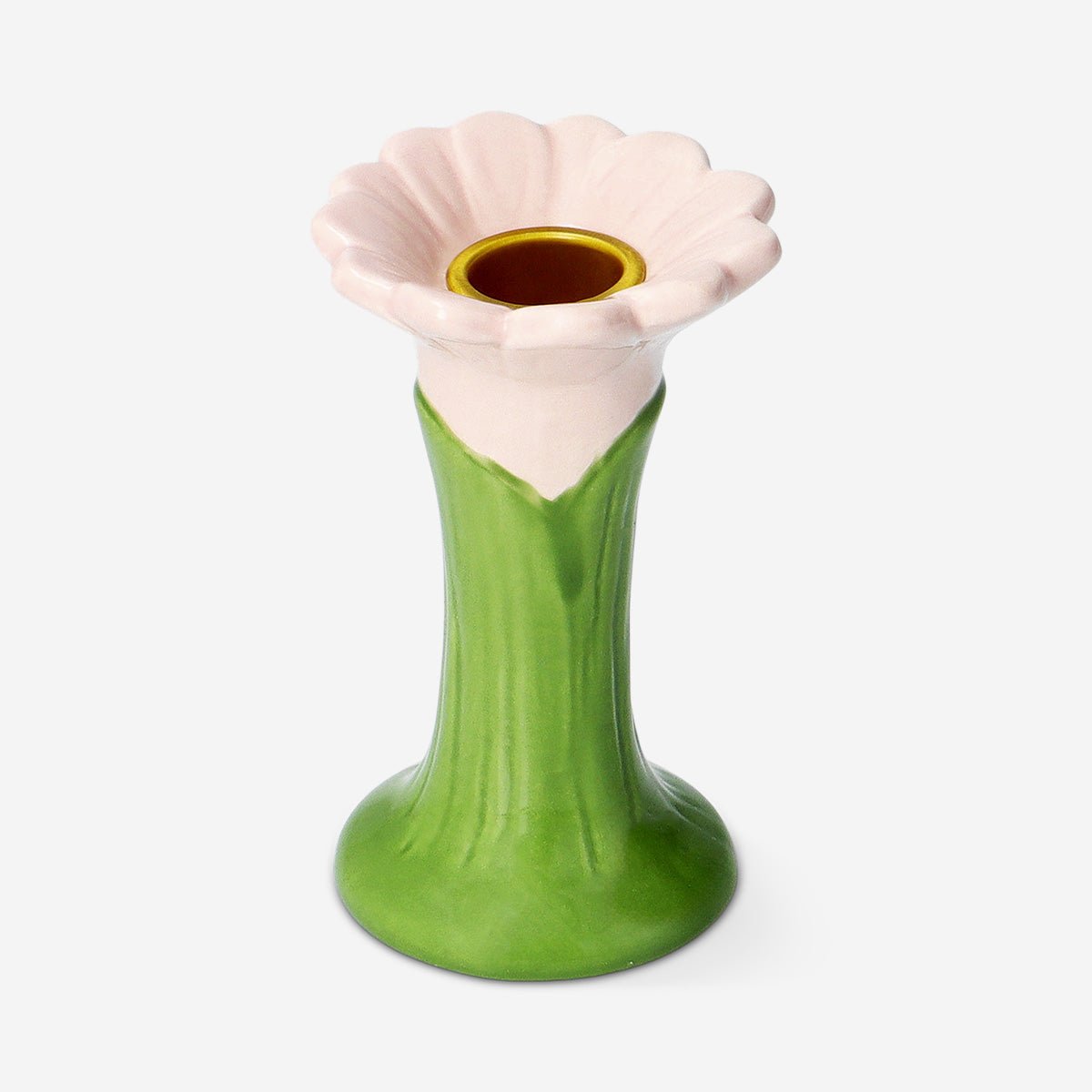 CANDLE HOLDER CERAMIC FLOWER SHAPED W BEE | Flying Tiger Türkiye