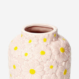 VASE FLOWER DIA 12CM H: 15CM PURPLE