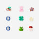 DECORATIONS CLIP ON 9 PCS