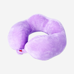NECKPILLOW TRAVEL SOFT W PUSH BUTTON KIDS - GLOBAL