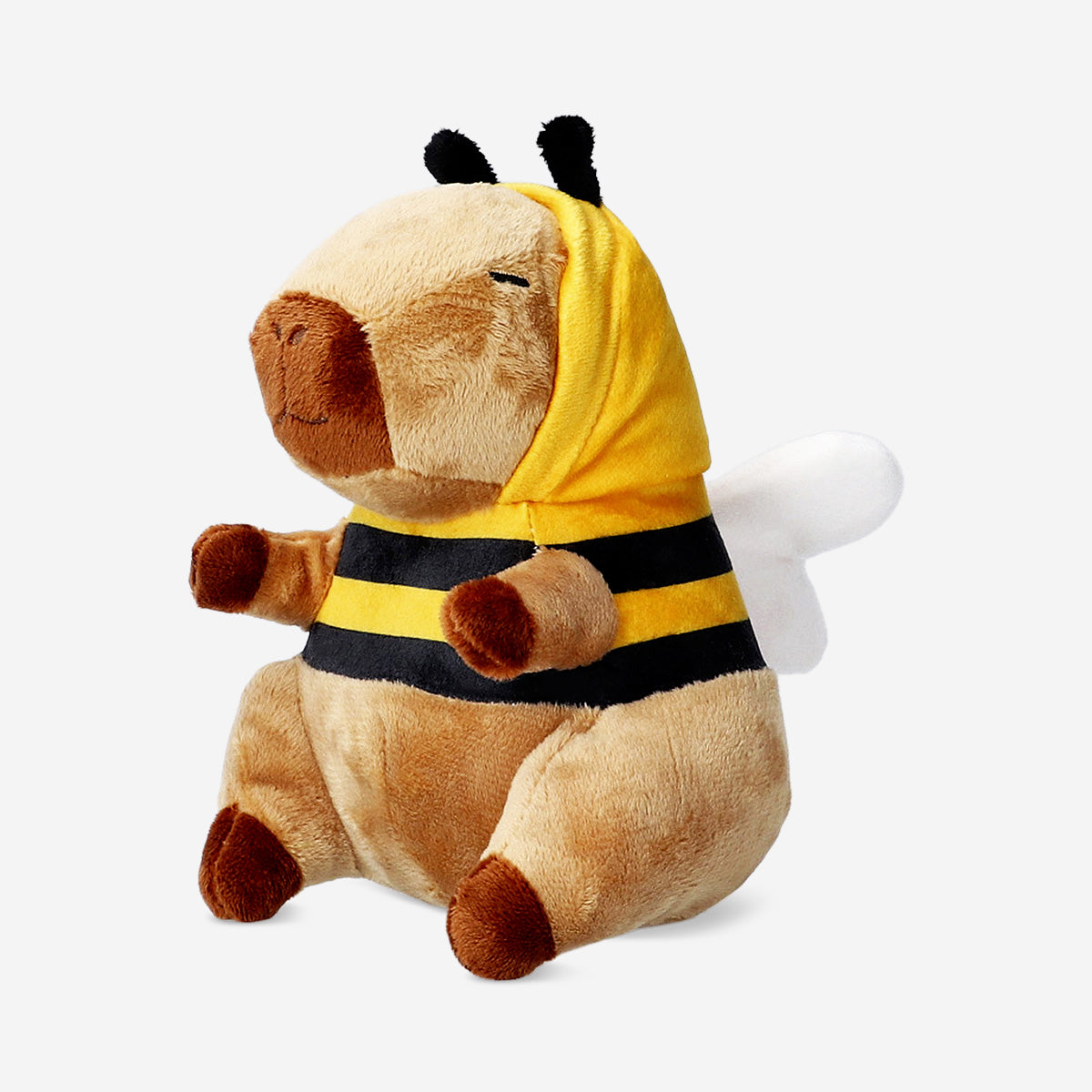 TEDDY CAPYBARA DRESSED AS BEE 15CM