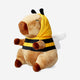 TEDDY CAPYBARA DRESSED AS BEE 15CM
