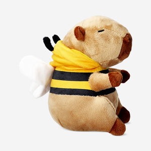 TEDDY CAPYBARA DRESSED AS BEE 15CM