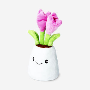 Vazoda Peluş Lale 25 cm