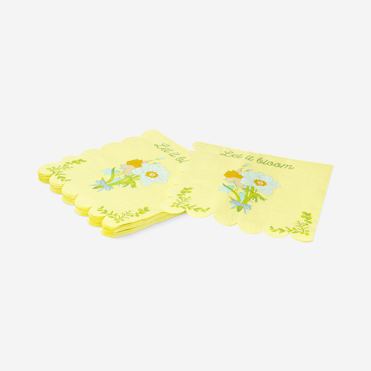 Daffodil Easter napkins - 16 pcs