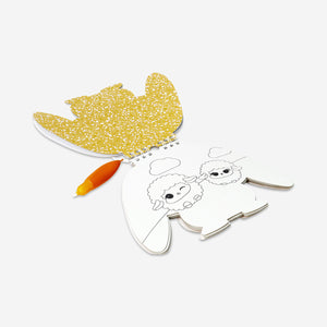 Tavşan Şekilli Suyla Boyama Kitabı