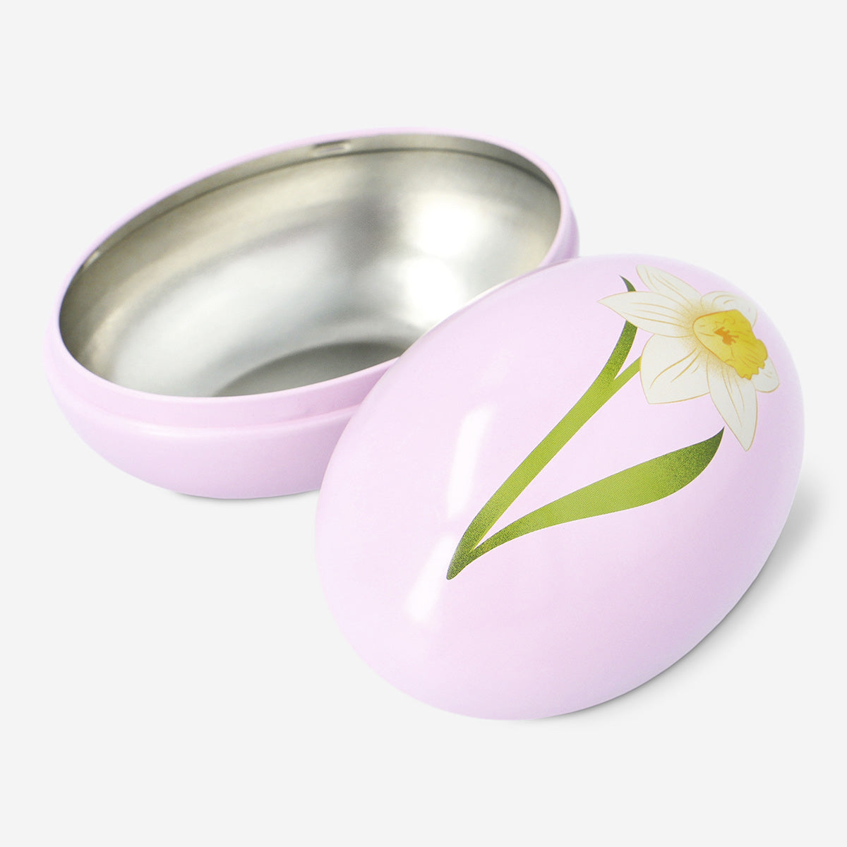 Pembe Metal Paskalya Yumurtası