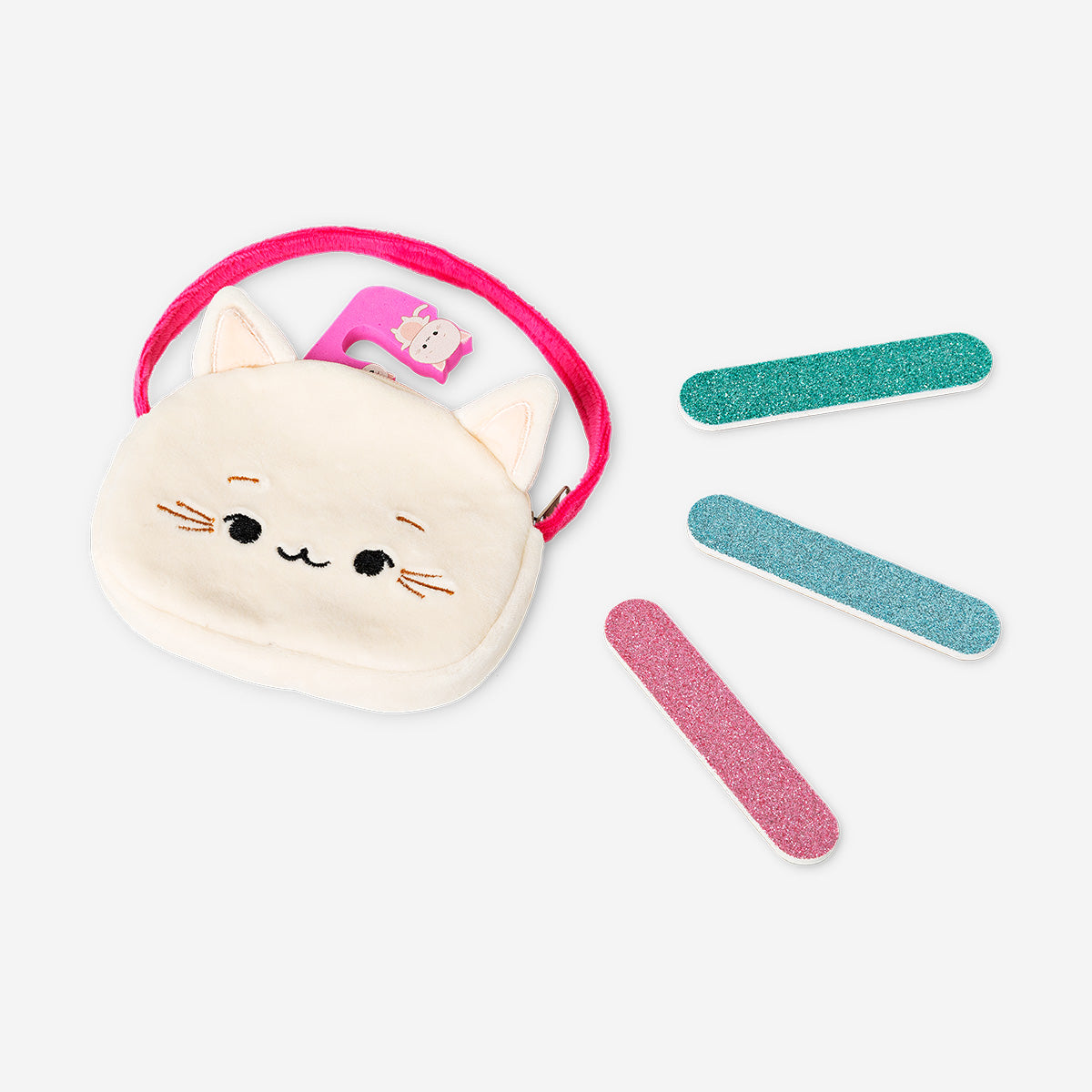 Nail care kit in cat pouch