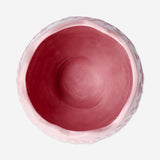 Pink Easter egg flowerpot - 10 cm
