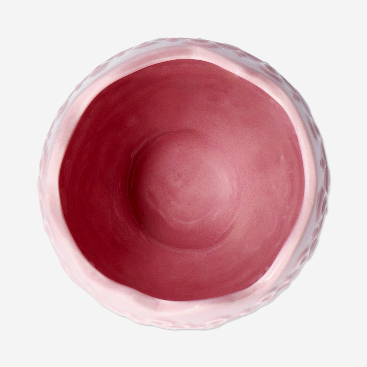 Pink Easter egg flowerpot - 10 cm