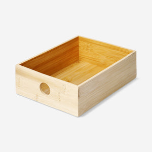 Bamboo storage box - 20 cm