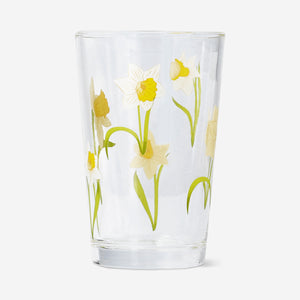 Sarı Çiçekli Su Bardağı 220 ml