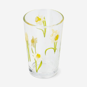 Sarı Çiçekli Su Bardağı 220 ml