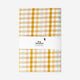Multi coloured gingham tablecloth - 140x220 cm