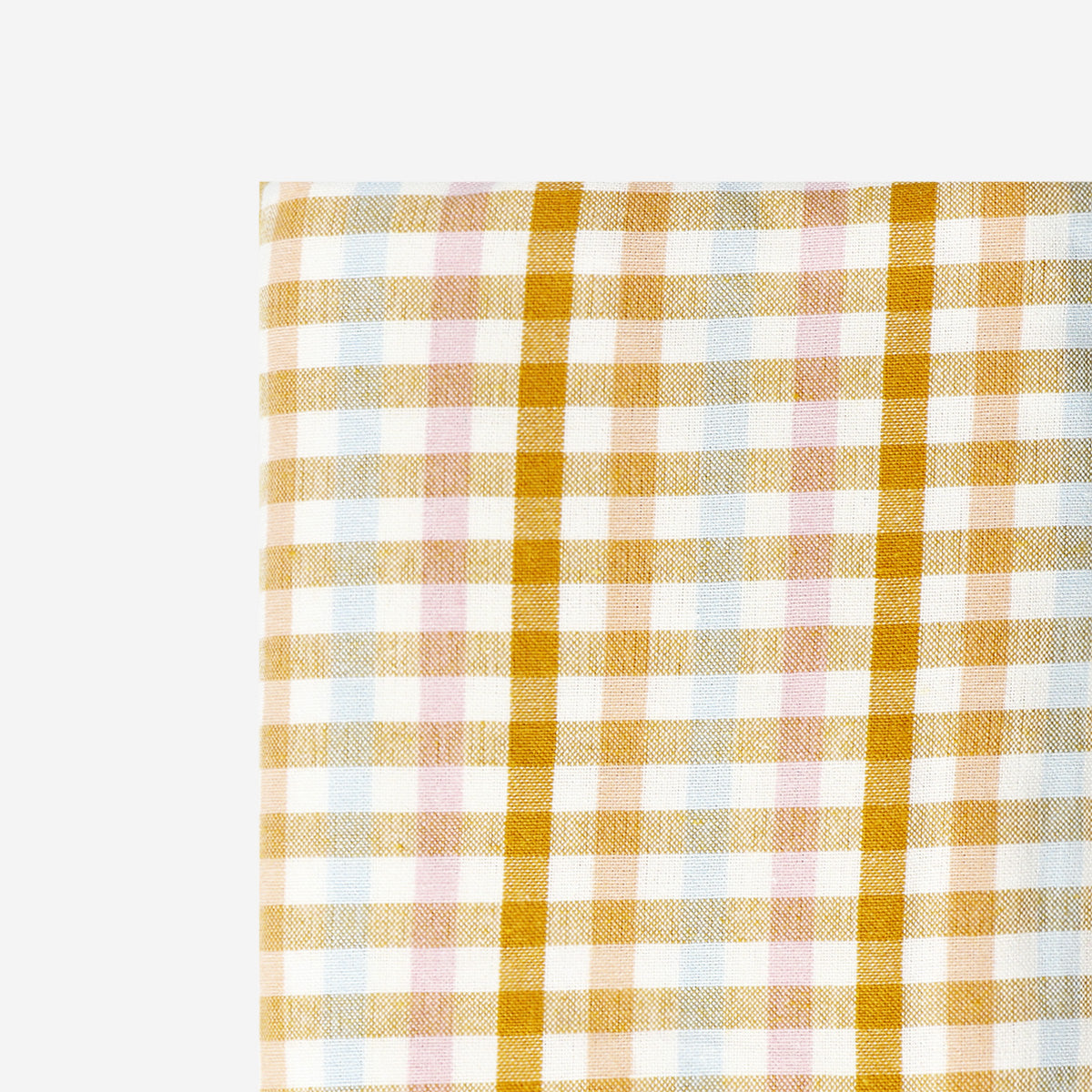 Multi coloured gingham tablecloth - 140x220 cm