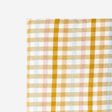 Multi coloured gingham tablecloth - 140x220 cm