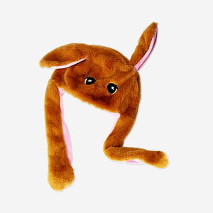 Bunny hat with moving ears