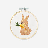 Embroidery kit - Bunny with sequins